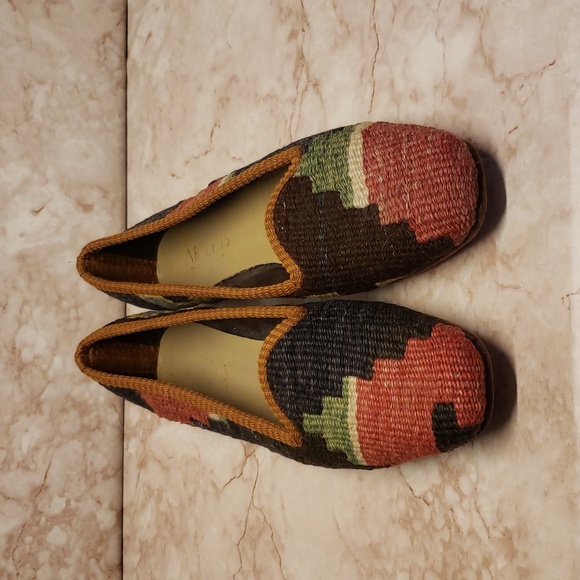 Artemis Desing Co. Colorful Wool Women's Loafers Size  40 - Picture 2 of 8